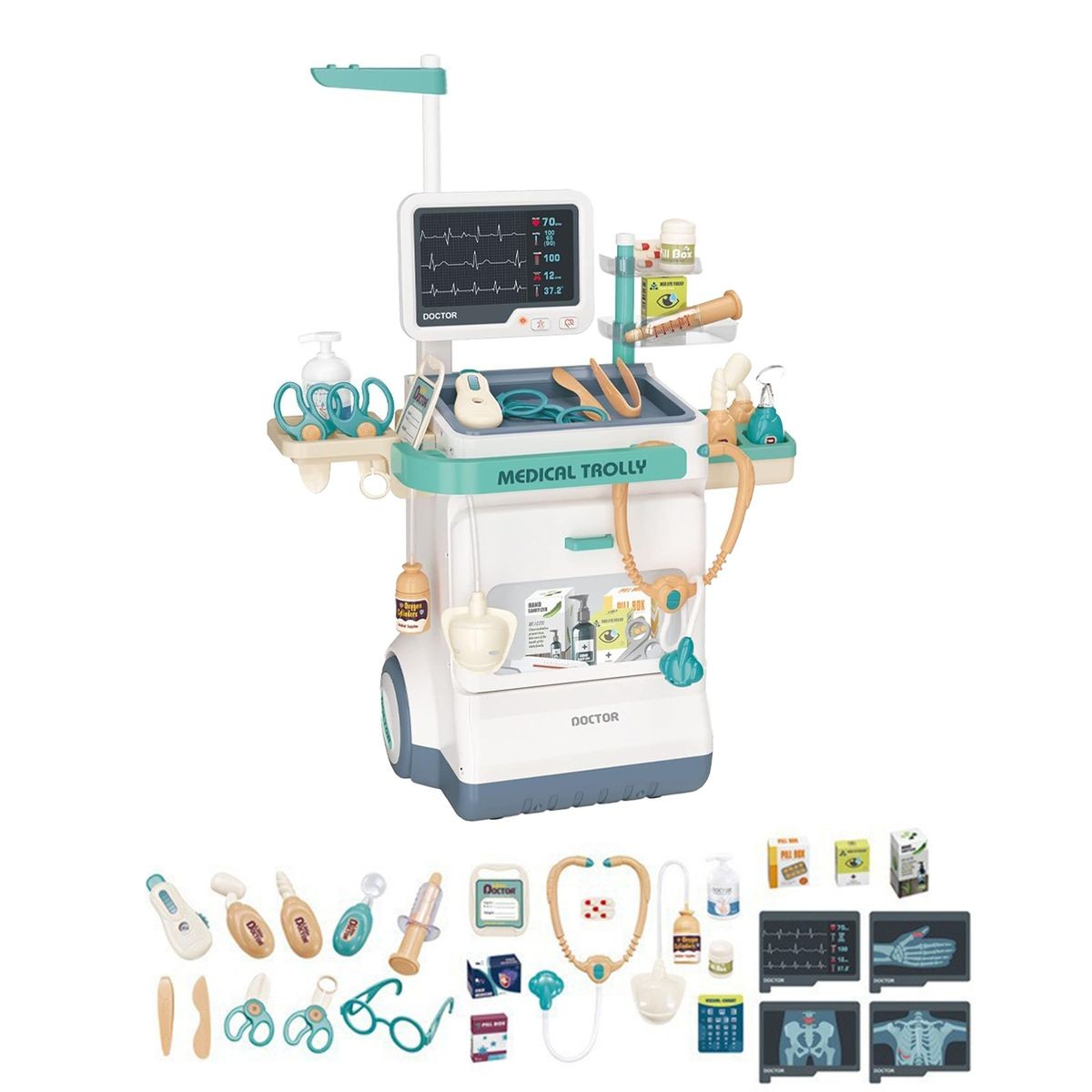26-Piece Toy Little Doctor Medical Kit for Kids (2)Standard