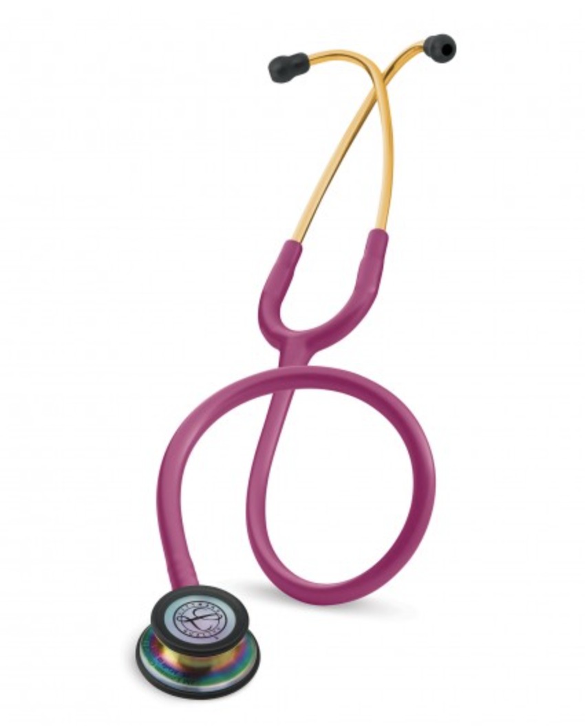 Littmann Classic III Stethoscope - Raspberry Rainbow (2)Standard