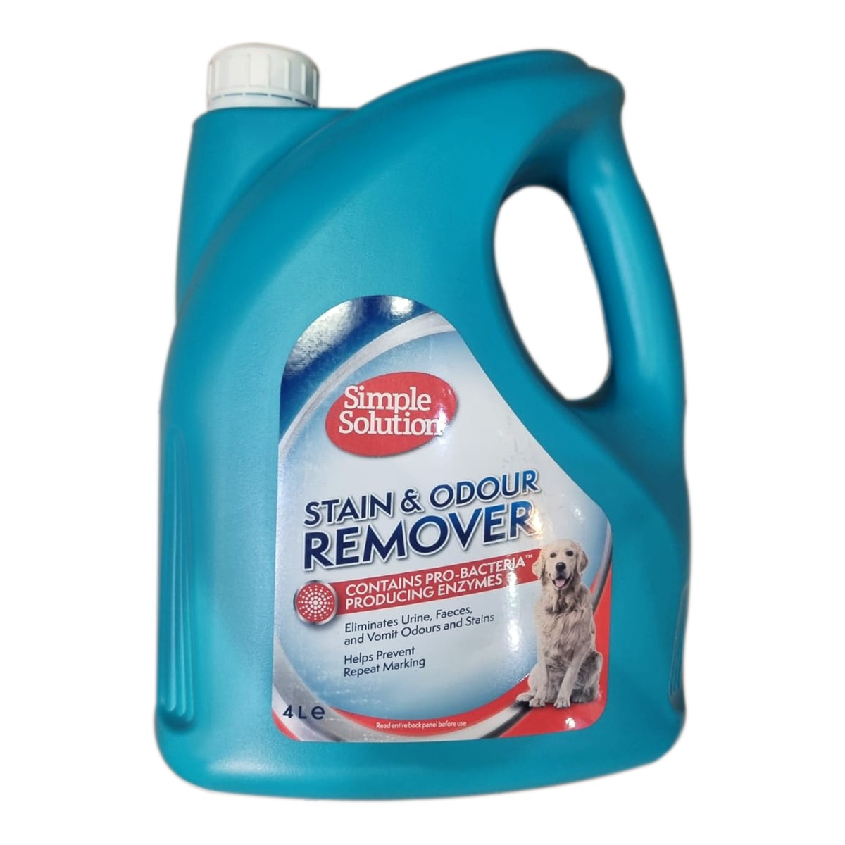 Simple Solution Pet Stain & Odour Remover 4L - Enzyme Formula Multi-SurfaceStandard