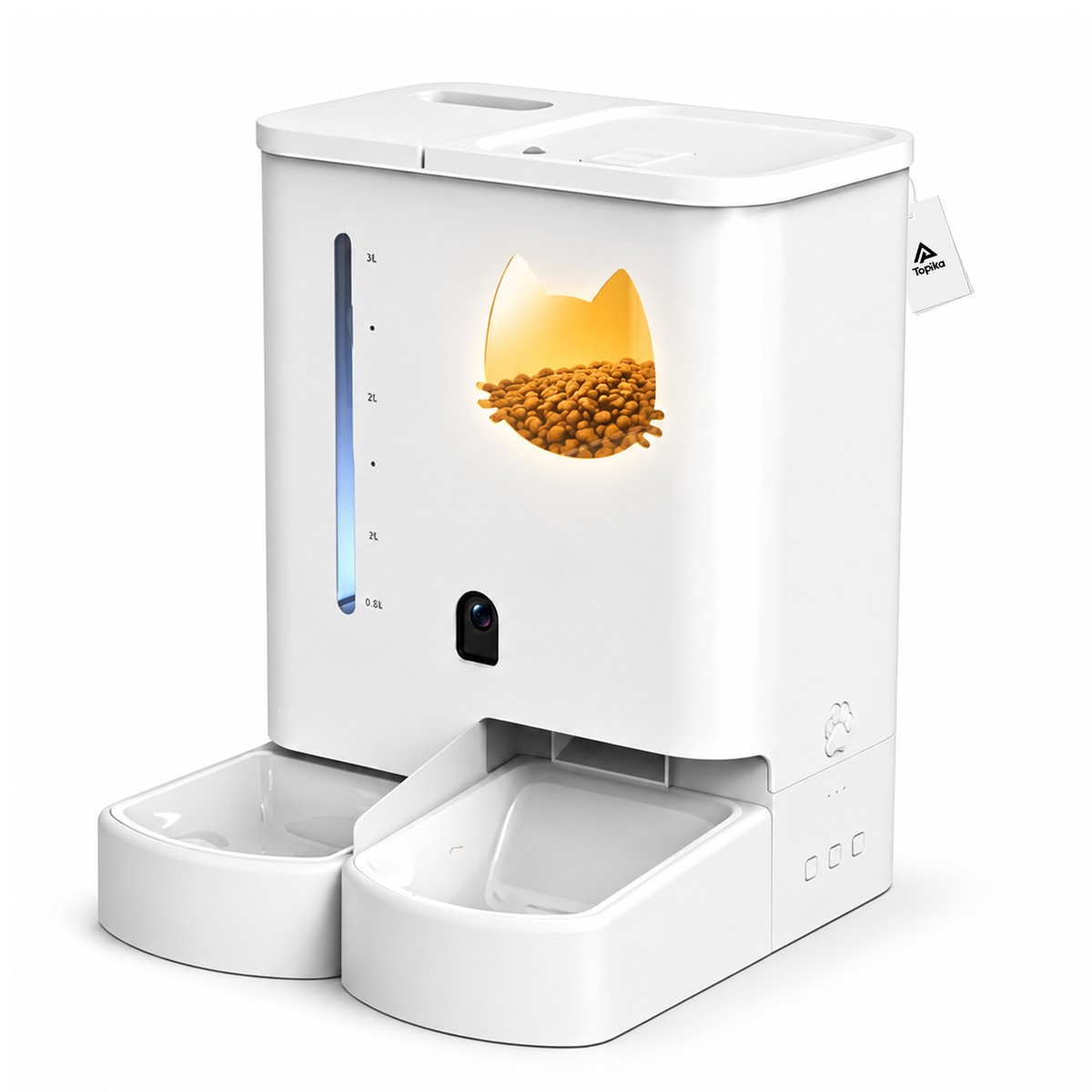 Topika Smart Pet Feeder & Water Dispenser with App ControlStandard