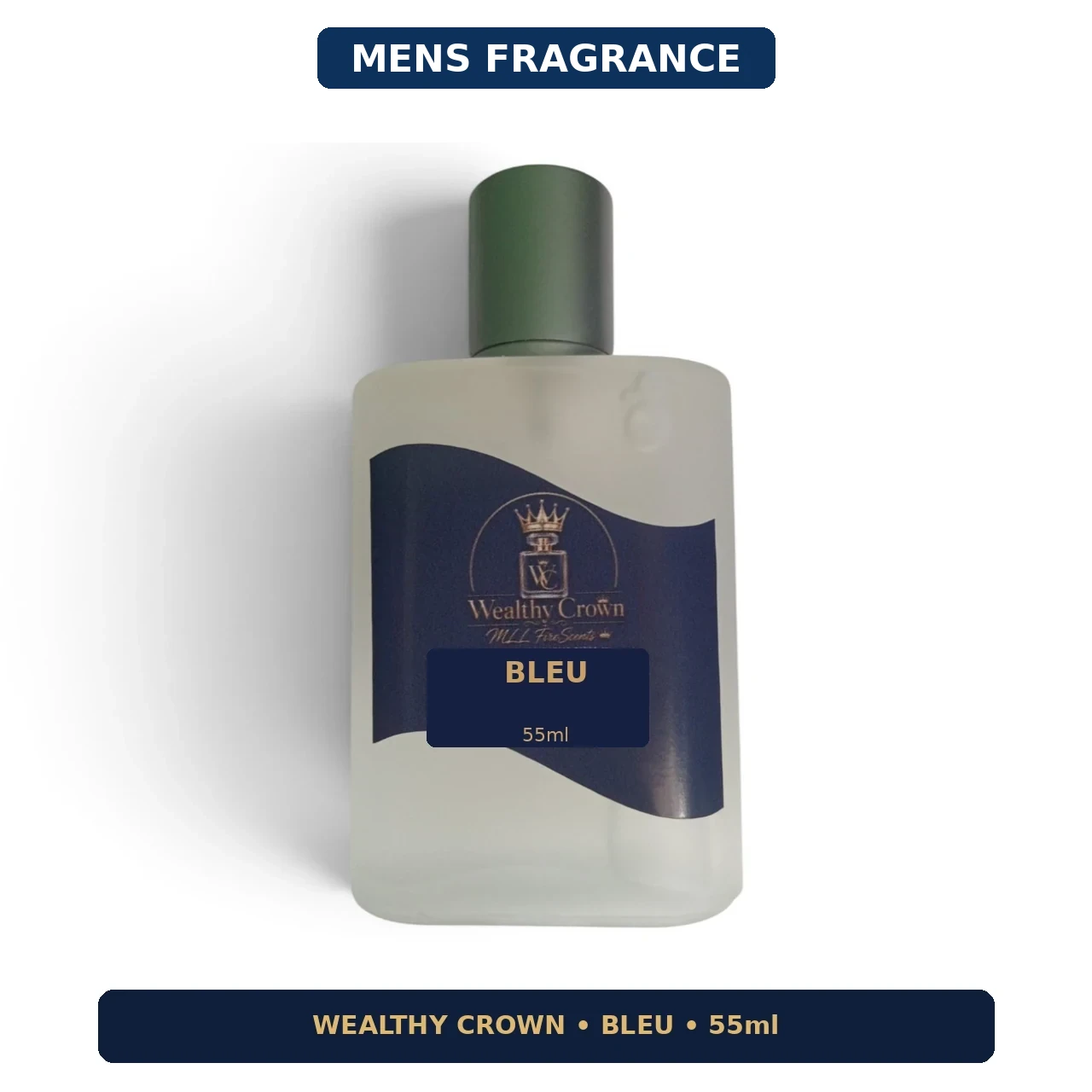 Mens Fragrance - Wealthy Crown Bleu Inspired Fragrance - 55ml (3)Standard