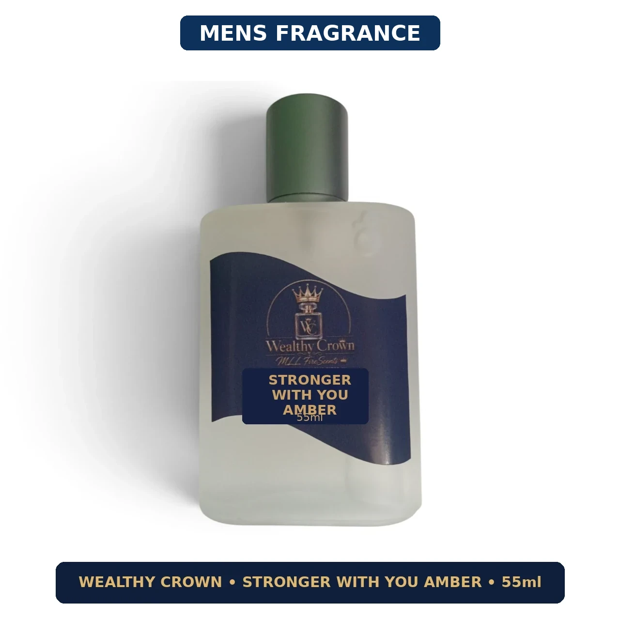 Mens Fragrance - Wealthy Crown Stronger With You Amber Inspired Fragrance - 55ml (3)Standard