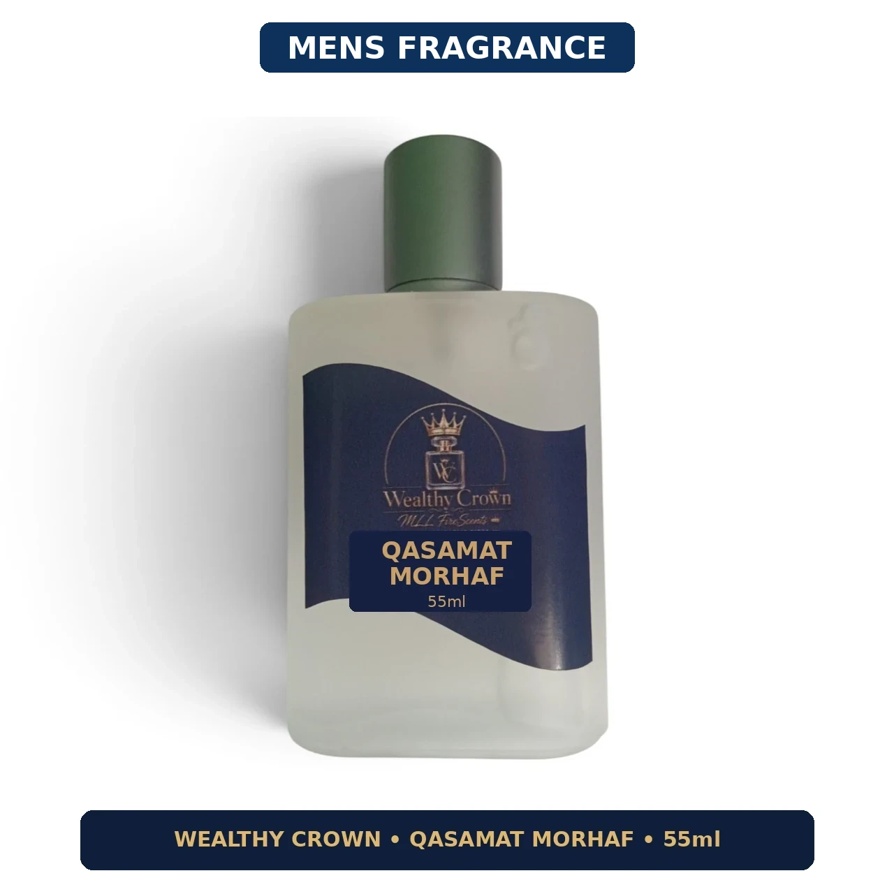 Mens Fragrance - Wealthy Crown Qasamat Morhaf Inspired Fragrance - 55ml (3)Standard