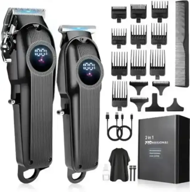 Digital Barber Clipper Set (3)
