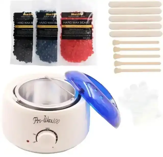 Wax Heater Pot with Wax Beads (3)