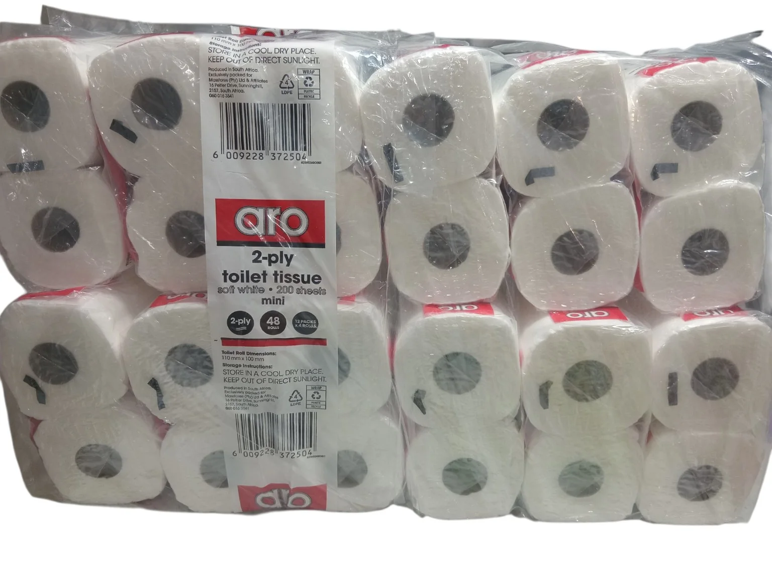 Aro 2-Ply Toilet Tissue Multipack 24s