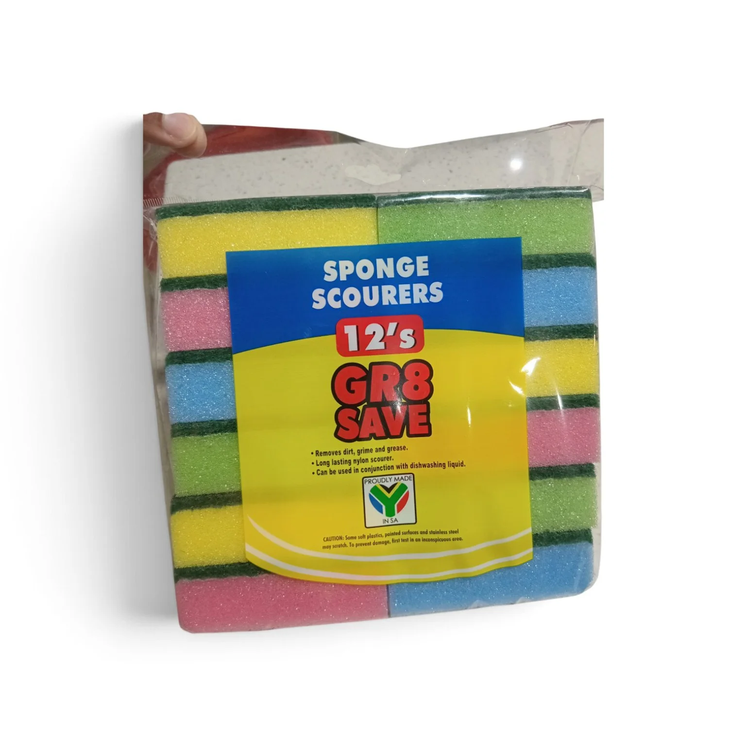Kitchen Sponge Scourers - Multipack