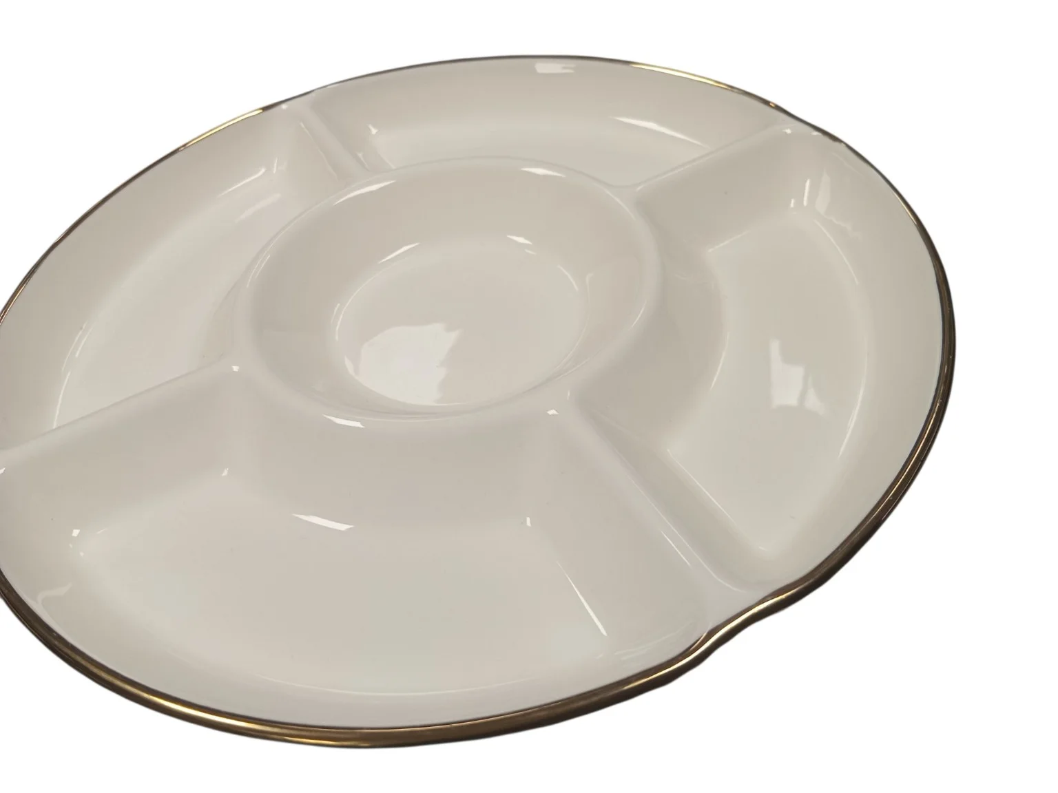 Gold lining Decorative Bowl snack platter